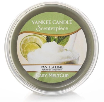 Wosk Yankee Candle Scenterpiece Easy Melt Cup do elektrycznego kominka Vanilla Lime 61 g (5038580067835)