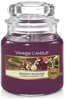 Świeca zapachowa Yankee Candle mały słój Moonlit Blossoms 104 g (5038581063805)