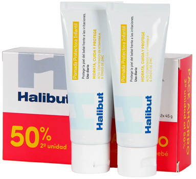Захисна мазь від попрілостей Halibut DermoH Protective Ointment Two Pack 2 x 45 г (8470001859464)