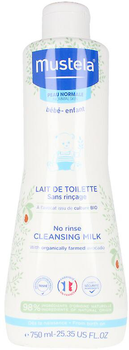 Mleczko oczyszczające do skóry suchej Mustela Cleansin g Milk Dry Skin 750 ml (3504105034719)