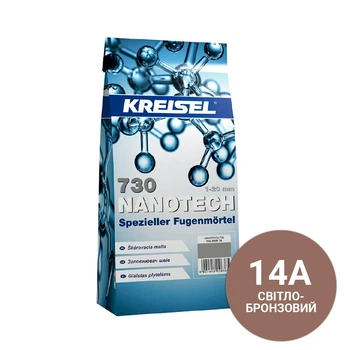 Фуга еластична для швів Kreisel Nanotech 730 14A світло-бронзовий 2 кг