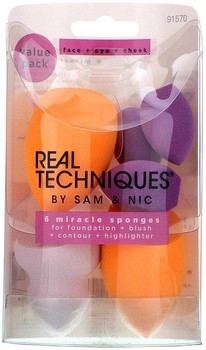 Набір Real Techniques Miracle Sponges 6 шт (79625915709)