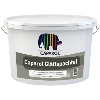 Шпаклевка интерьерная акриловая матовая Caparol "Glättspachtel" Белая, 25 кг.