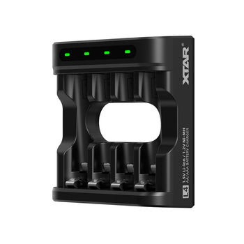 Універсальне ЗУ Xtar L4 для AA/AAA 1.5V Li-Ion/Ni-MH, USB, LED індикатор, 4 канала
