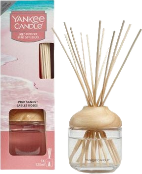 Ароматичні палички з дифузором Yankee Candle Reed Diffuser Pink Sands 120 мл (5038581079240)