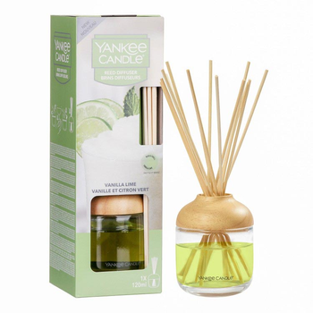 Pałeczki zapachowe z dyfuzorem Yankee Candle Reed Diffuser Vanilla Lime 120 ml (5038581079264)
