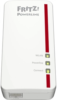 Комплект AVM FRITZ! Powerline 1260E WLAN Set 1200 Мбіт/с LAN Wi-Fi Біла (20002795)