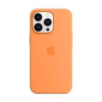 Чехол противоударный силиконовый OEMG Guard Shockproof Silicone Case with MagSafe для Apple iPhone 13 Pro Max (6.7") Marigold (MM2M3)