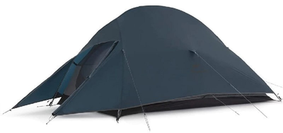 Намет надлегкий двомісний з футпринтом Naturehike Cloud Up 2 Updated NH17T001-T 20D Темно-синя (6927595783283)