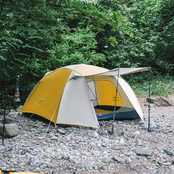 Палатка двухместная Naturehike CNK2300ZP024 Желтая (6976023923685) 