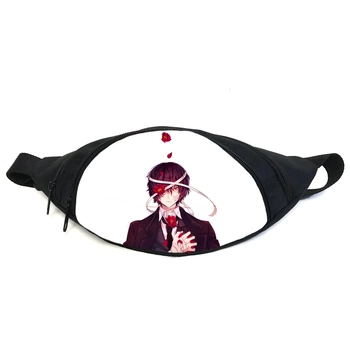 Поясная сумка бананка Бродячие псы Bungou stray dogs (GB BSD 021) Gear Bag черная