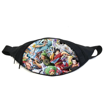 Поясная сумка бананка Большой куш One Piece (GB OP 019) Gear Bag черная