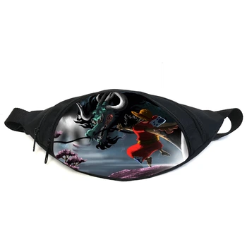 Поясная сумка бананка Большой куш One Piece (GB OP 020) Gear Bag черная