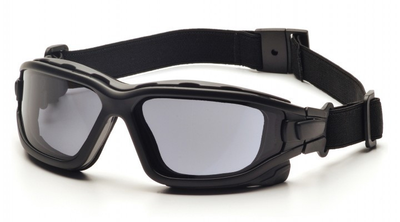 Тактические очки Pyramex i-Force XL с уплотнителем Anti-Fog серые