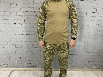 Костюм тактичний UNIFORM військова форма убакс + штани розмір 3XL Піксель (PLT-055)