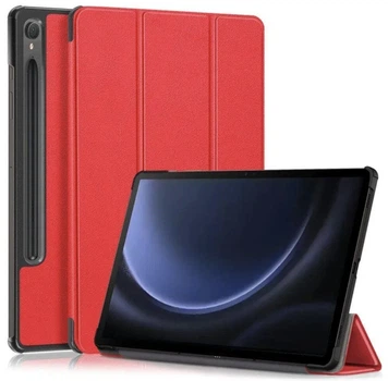 Чехол Smart Case на Samsung Galaxy Tab S9 FE (10,9”) red