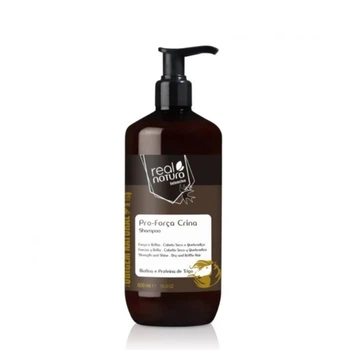 Шампунь для зміцнення ламкого волосся&nbsp; Real Natura Pro-FORÇA Crina shampoo 500 мл