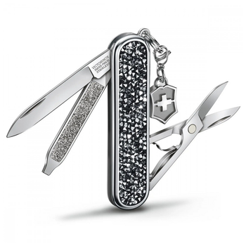 Ніж Victorinox Classic SD Brilliant Crystal + брелок-лого (0.6221.35)