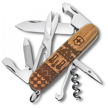 Ніж Victorinox Companion Wood Swiss Spirit LE 2023 91 мм Lim.Ed. 12000 (1.3901.63L23)