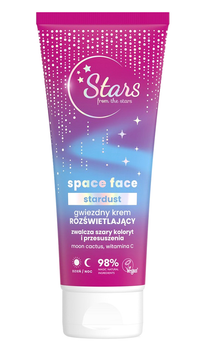 Krem do twarzy nawilżający Stars from The Stars Space Face Stardust gwiezdny rozświetlający 50 ml (5904209842902)