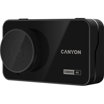 Відеореєстратор Canyon DVR40GPS UltraHD 4K 2160p GPS Wi-Fi Black (CND-DVR40GPS)