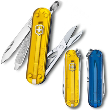 Нож Victorinox Classic SD Ukraine Жовто-синій (0.6223.T81G.T2)