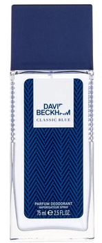 Парфумований дезодорант David Beckham Classic Blue DSP M 75 мл (3607349937812)