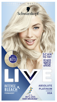 Освітлювач для волосся Schwarzkopf Live Intense Bleach 00A Absolute Platinum (9000101702767)