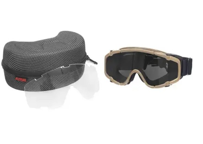 Защитные очки с монтажом на каску/шлем Dark Earth, FMA