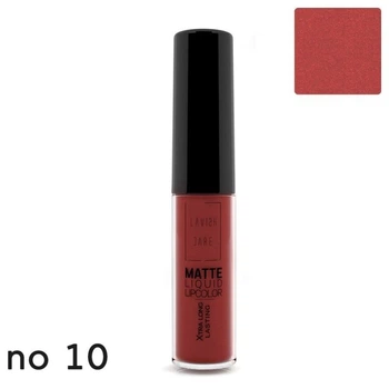 Матова рідка помада MATTE LIQUID LIPCOLOR - XTRA LONG LASTING №10 Lavish Care, 6 мл