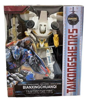 Робот-трансформер c оружием Hasbro 88707 Transformers 5: Рэтчет Белый высота 18 см ABS-Пластик.