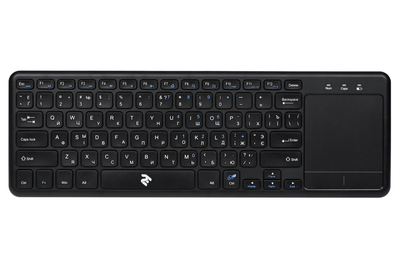 Клавіатура 2E Touch Keyboard KT100 WL Black (2E-KT100WB)