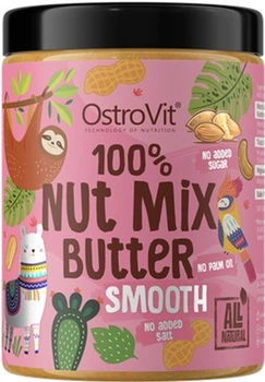 Горіхова паста OstroVit 100% Nut Butter Mix Smooth 1 кг (5903933912967)