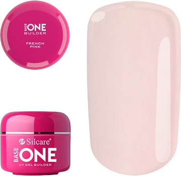 Żel budujący do paznokci Silcare Gel Base One French Pink 15 g (5902560554236)