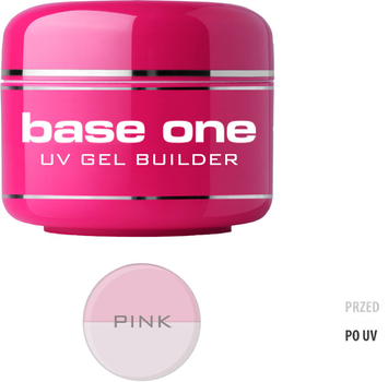 Гель конструюючий для нігтів Silcare Base One Pink 15 г (5902232126341)