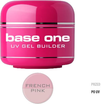 Żel budujący do paznokci Silcare Base One French Pink 5 g (5902232126563)