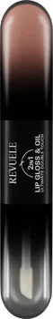 Блеск и масло для губ 2в1 Revuele 2 in 1 Lip Gloss & Oil 06 Теплая карамель 7 мл (5060565107762)
