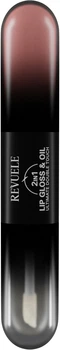 Блеск и масло для губ 2в1 Revuele 2 in 1 Lip Gloss & Oil 11 Богатый чудесный 7 мл (5060565107793)