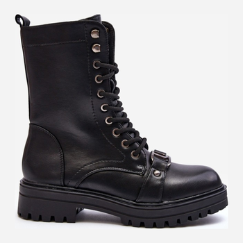 Жіночі черевики високі Belluxe 37 Чорні (5905677026344)