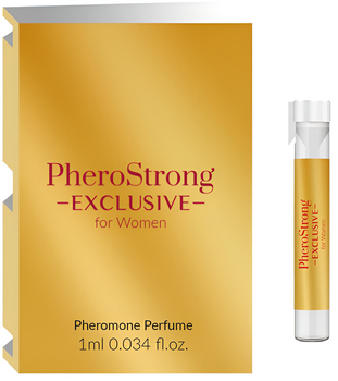 Perfumy damskie z feromonami PheroStrong Exclusive For Women Pheromone Perfume 1 ml (5905669259446)