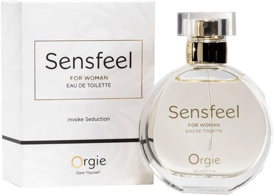 Perfumy damskie z feromonami Orgie Sensfeel for Woman 50 ml (5600298351751)