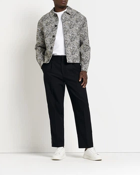 Брюки River Island чорний білий WPVDF652 32