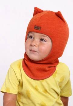 Зимняя шапка-шлем Beezy унисекс 1450-17-22 Кот р. 3 (54-56 см)
