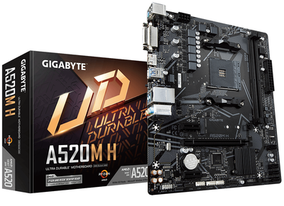 Материнська плата Gigabyte A520M H