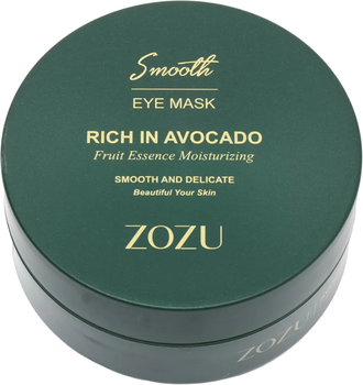 Гідрогелеві патчі для очей Zozu Rich In Avocado Eye Mask з Екстрактом авокадо та касторовою олією 60 шт (6973098891871/6973098891185)