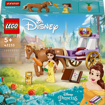 Zestaw klocków Lego Disney Bajkowy powóz Belle 62 elementy (43233)