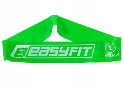 Резинка для фитнеса EasyFit №1 зеленая 2,5 кг