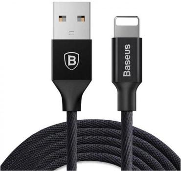 Kabel Baseus Yiven Cable for Lightning 1.2 m Black (CALYW-01)