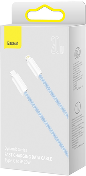 Kabel Baseus Dynamic Series Fast Charging Data Cable Type-C to iP 20 W 2 m Blue (CALD000103)