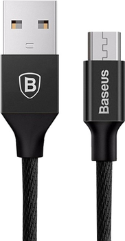 Kabel Baseus Yiven Cable for Micro 1.5 m Black (CAMYW-B01)